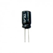 Elektrolit kondenzátor, radiális, álló, RM 3,5 mm 1000 µF 6,3 V 20 % Ø 8 x 11,5 mm 105° Panasonic ECA0JHG102
