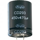 Elektrolit kondenzátor Snap-In, RM 10 mm 220 µF 400 V 20 % Ø 30 x 35 mm Jianghai ECS2GBZ221MT6P23035