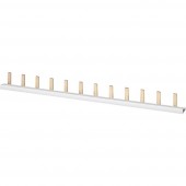 Gyűjtősín Vörösréz Szürke 3 pólusú 10 mm² 63 A Siemens 5ST3740