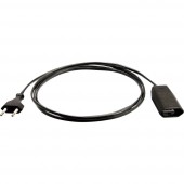 as - Schwabe 50132 Áram Hosszabbítókábel 2.5 A Fekete 3 m