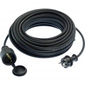 as - Schwabe 60305 Áram Hosszabbítókábel Fekete 5 m