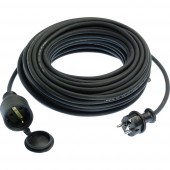 as - Schwabe 60310 Áram Hosszabbítókábel Fekete 10 m