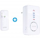 m-e modern-electronics 41163 Rádiójel vezérlésű gong Teljes készlet