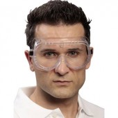 Munkavédelmi védőszemüveg, gumipántos, polikarbonát EKASTU Sekur BASIC 277 382