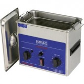 Ultrahangos tisztító 2 l, 150 W, 20 - 80 °C, 230 x 118 x 80 mm, rozsdamentes acél, Emag EMMI 20HC