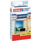 TESA® COMFORT szúnyogháló ablakra, 1,3 x 1,3 m, antracit