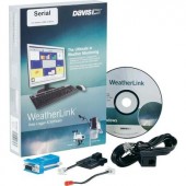 Vezeték nélküli adatgyűjtő, adatlogger, szoftverrel, soros, Davis Instruments Weather Link®