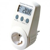 Univerzális konnektoros termosztát, -40...+99,9 °C, Renkforce UT 300