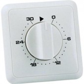 Süllyesztett időzítő analóg napi program 3680 W IP20 2 pólusú, Wallair 20100249