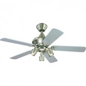 Mennyezeti ventilátor, 5 lapátos, Ø 105 cm, fenyő-ezüst/alu, Westinghouse Kingston