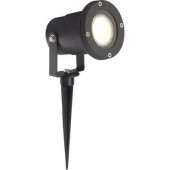 Kültéri LED-es fényszóró 3 W GU10, fekete, Brilliant Janko