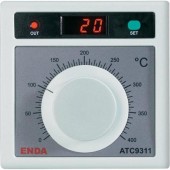 Hőmérséklet szabályozó Enda ATC9311 J 0 - +400 °C Relé, 2 A (H x Sz x Ma) 50 x 96 x 96 mm