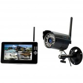 Technaxx TX-28 4433 Vezeték nélküli-Megfigyelő kamera készlet 4 csatornás 1 db kamerával 2.4 GHz