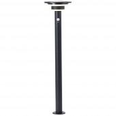 Brilliant G40407/06 Garvina Napelemes kültéri állólámpa mozgásjelzővel 3 W Melegfehér Fekete