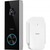 Aosu V8P Videó kaputelefon WLAN Komplett készlet 1 db Szürke, Fehér