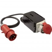 Bekapcsolási áram korlátozó, 400V, IP44, fekete, AS Schwabe 60740