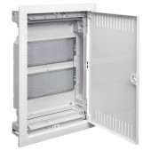 Hager VU24NWB Multimédia elosztó Süllyeszett Sorok száma = 2 Tartalom, tartalmi egységek rendelésenként 1 db