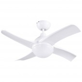 Sygonix Mennyezeti ventilátor (Ø x Ma) 910 mm x 370 mm Lapátszín: Fehér Házszín: Fehér