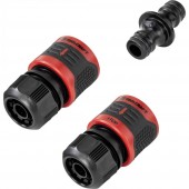 TOOLCRAFT 2302357 Tömlőcsatlakozó 13 mm (1/2 &quot ) Tömlődarab 13 mm (1/2) Ø, Dugaszolós csatlakozó