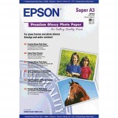 Fénykép papír Epson Premium Glossy Photo Paper C13S041316 DIN A3+ 255 g/m² 20 lap Magasfényű