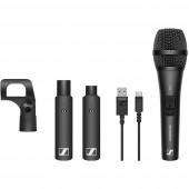 Kézi Vezeték nélküli mikrofon készlet Sennheiser XSW-D VOCAL SET Átviteli mód:Rádiójel vezérlésű Csíptetővel