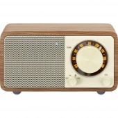 Sangean WR-7 Genuine Mini URH Asztali rádió Bluetooth® Újratölthető Dió