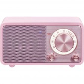 Sangean WR-7 Genuine Mini URH Asztali rádió Bluetooth® Újratölthető Rózsaszín