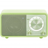 Sangean WR-7 Genuine Mini URH Asztali rádió Bluetooth® Újratölthető Zöld