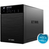 ICY BOX IB-3640SU3-1 8,9 cm-es (3,5) merevlemez keret 3.5  USB 3.0, eSATA