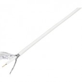 Koaxiális vezeték Külső Ø: 6.60 mm RG6 /U 75 Ω 120 dB Fehér TRU COMPONENTS 1567363 50 m