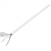 Koaxiális vezeték Külső Ø: 6.60 mm RG6 /U 75 Ω 120 dB Fehér TRU COMPONENTS 1570973 10 m