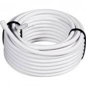 Koaxiális vezeték Külső Ø: 6.60 mm RG6 /U 75 Ω 65 dB Fehér TRU COMPONENTS 1562132 100 m