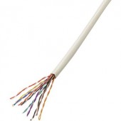 Telefonkábel J-Y(ST)Y 10 x 2 x 0.60 mm Szürke TRU COMPONENTS 1567184 50 m