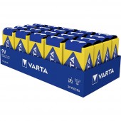 9V-os elem Varta Alkáli mangán 640 mAh 9 V 20 db