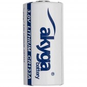 Akyga Gombelem CR-123A 3 V 1 db 1500 mAh Li-MnO2 CR123HT