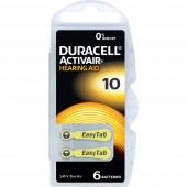 Duracell Activair 10 Hallókészülék elem ZA 10 Cink-levegő 90 mAh 1.45 V 6 db