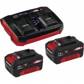 Einhell Power X-Change 2x 3Ah & Twincharger Kit 4512083 Szerszámakku és töltő 18 V 3 Ah Lítiumion