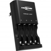 Ansmann Powerline 4 Smart Hengeres akku töltő NiCd, NiMH Mikro (AAA), Ceruza (AA)