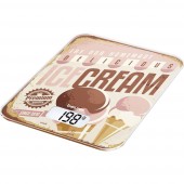 Beurer KS 19 Ice-Cream Konyhai mérleg Világosbarna, Antik rózsaszín