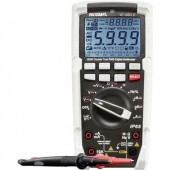 Digitális multiméter, Tru RMS mérőműszer, beépített LED lámpával 1000V AC/DC 10A AC/DC Voltcraft VC-460 E