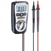 Digitális multiméter, zseb mérőműszer beépített LED-es zseblámpa 600V AC/DC max.200mA AC/DC Laserliner Pocket 083.032A