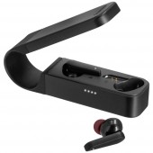 Hama Spirit Pocket HiFi In Ear headset Bluetooth® Stereo Fekete Elemtöltés kijelzés, Headset, Töltőtok, Érintéses vezérlés