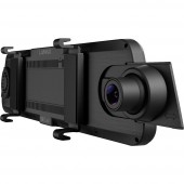 Lamax S9 Dual Tolatókamera, Autós kamera GPS-szel Látószög, vízszintes (max.)=150 ° Akku, Ütközés figyelmeztetés, Kijelző, Kettős kamera, Nyomtáv asszisztens,