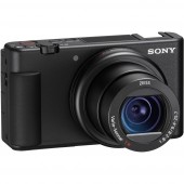 Sony ZV-1 Digitális kamera 20.1 Megapixel Optikai zoom: 2.7 x Fekete Akkuval 4k videó, Kihajtható kijelző