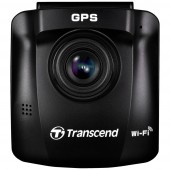 Transcend DrivePro 250 Autós kamera Látószög, vízszintes (max.)=140 ° GPS radarfelismeréssel, időrács, G érzékelő, WDR, Ütközés figyelmeztetés, Kijelző