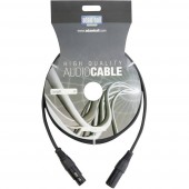 AH Cables KDMX150 DMX Összekötőkábel [1x XLR dugó - 1x XLR alj] 1.50 m