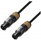 Adam Hall 5 STAR S215 SS 1000 Hangszóró Összekötőkábel [1x #####NL2FX-Stecker (2-polig) - 1x #####NL2FX-Stecker (2-polig)] 10 m Fekete