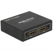 Delock 87701 HDMI elosztó Fekete