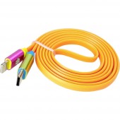 CALLIOPE USB Kabel C > Lightning Adat-/áramkábel Calliope [1x USB-C® dugó - 1x Apple Dock dugó Lightning] 1 m Narancs