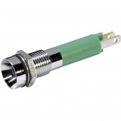 LED-es jelzőlámpa Zöld 12 V/DC 20 mA CML 19050251